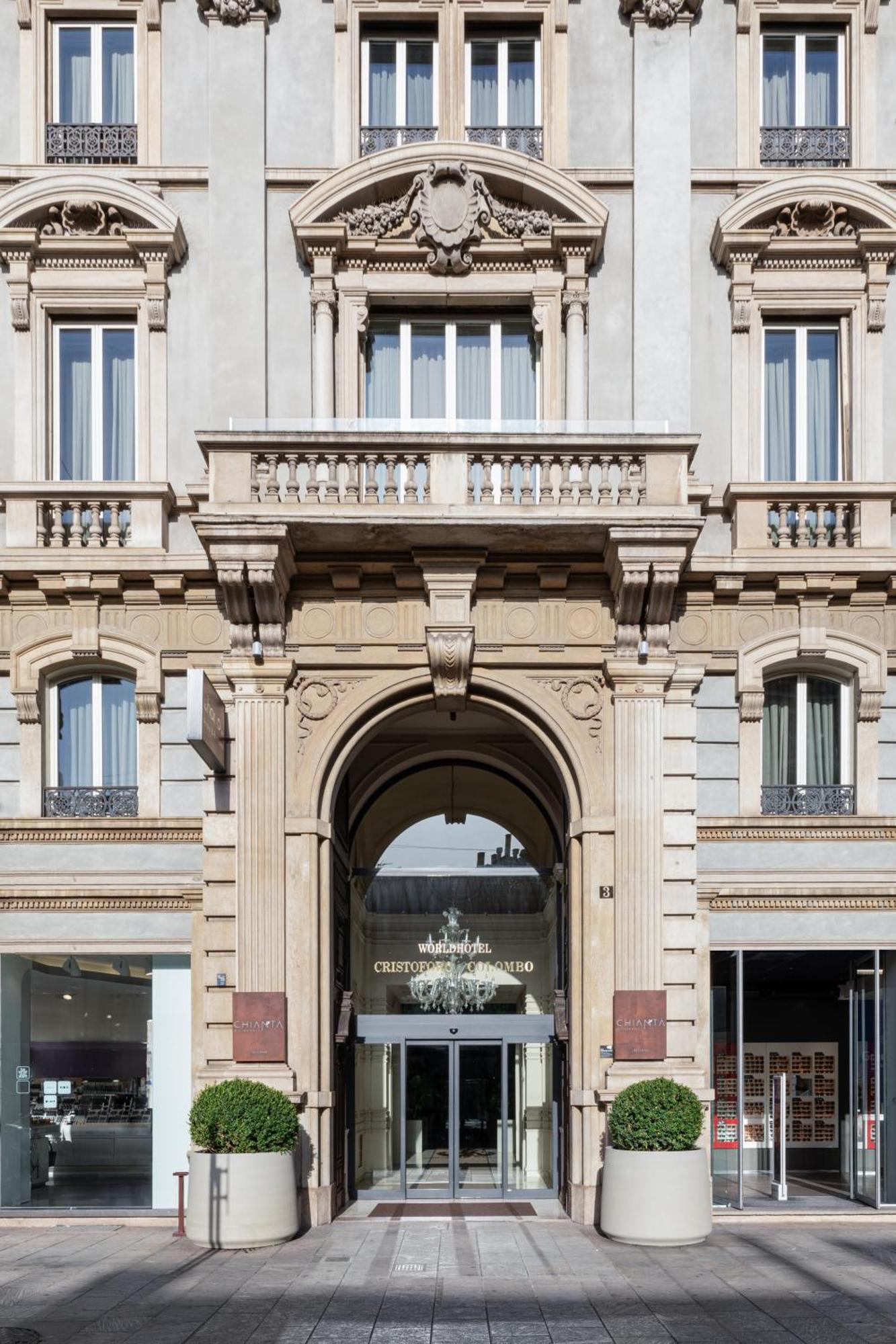 Worldhotel Cristoforo Colombo Milan Bagian luar foto